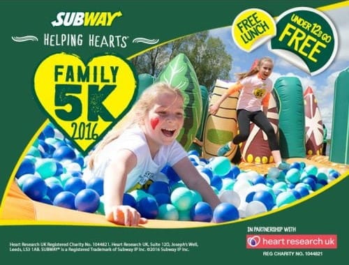 SUBWAY Helping Hearts Family 5K Series